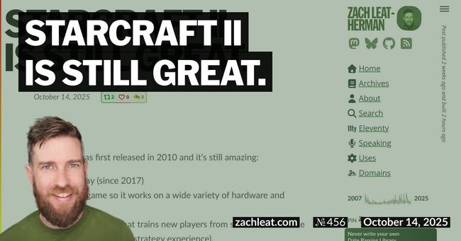 StarCraft II is still great.