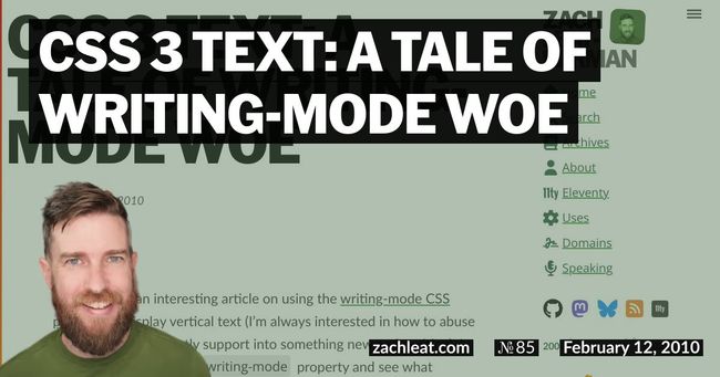 CSS 3 Text: A Tale of writing-mode Woe