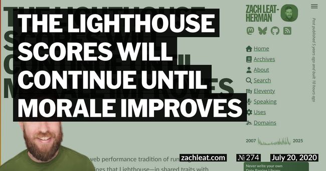 The Lighthouse Scores Will Continue Until Morale Improves