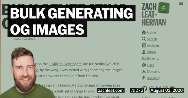 Bulk Generating OG Images