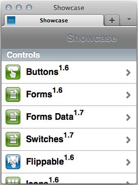 Dojo Mobile in Firefox