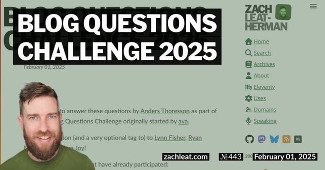 Blog Questions Challenge 2025