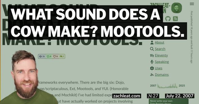What Sound Does a Cow Make? MooTools.