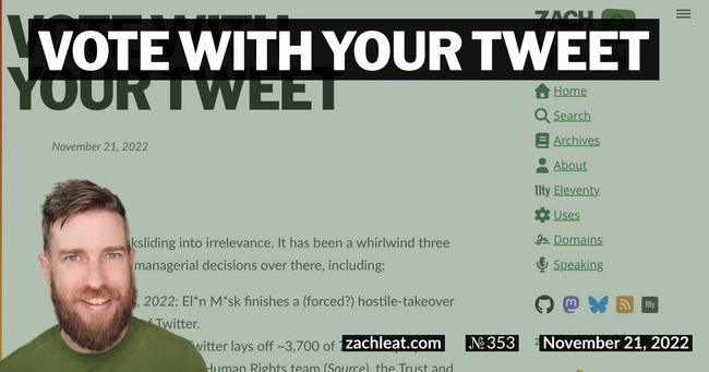 Vote With Your Tweet