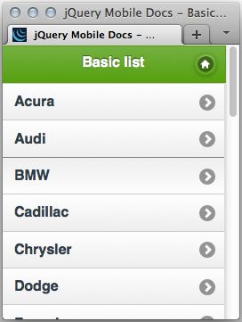 jQuery Mobile in Firefox