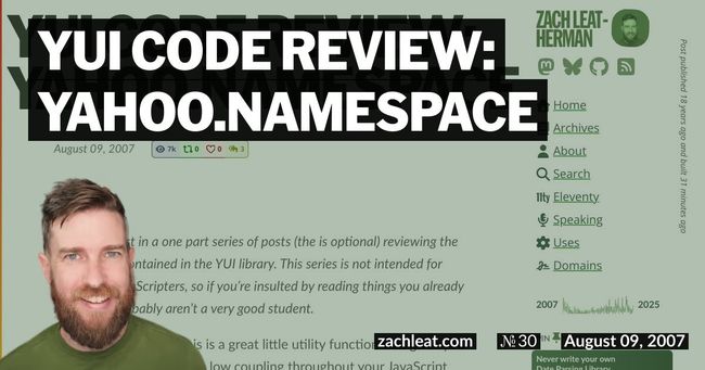 YUI Code Review: YAHOO.namespace