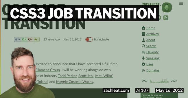 CSS3 Job Transition